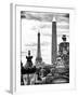 Place De La Concorde with Ancient Obelisk, Hotel Crillon and the Ministry of the Navy, Paris-Philippe Hugonnard-Framed Premium Photographic Print