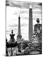 Place De La Concorde with Ancient Obelisk, Hotel Crillon and the Ministry of the Navy, Paris-Philippe Hugonnard-Mounted Premium Photographic Print