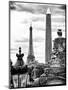 Place De La Concorde with Ancient Obelisk, Hotel Crillon and the Ministry of the Navy, Paris-Philippe Hugonnard-Mounted Photographic Print
