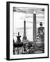 Place De La Concorde with Ancient Obelisk, Hotel Crillon and the Ministry of the Navy, Paris-Philippe Hugonnard-Framed Photographic Print