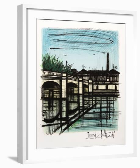 Place de la Concorde-Bernard Buffet-Framed Collectable Print