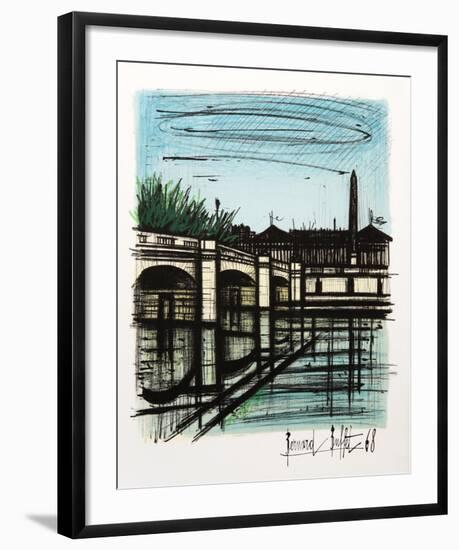 Place de la Concorde-Bernard Buffet-Framed Collectable Print