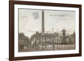 Place de la Concorde-Stephanie Monahan-Framed Giclee Print