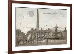 Place de la Concorde-Stephanie Monahan-Framed Giclee Print