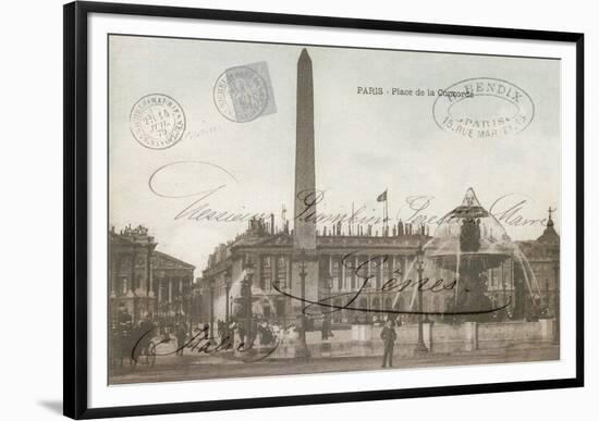 Place de la Concorde-Stephanie Monahan-Framed Giclee Print