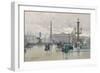 Place De La Concorde-Eugene Galien-Laloue-Framed Giclee Print