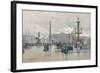 Place De La Concorde-Eugene Galien-Laloue-Framed Giclee Print