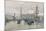 Place De La Concorde-Eugene Galien-Laloue-Mounted Giclee Print