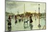 Place de La Concorde-Georges Stein-Mounted Giclee Print