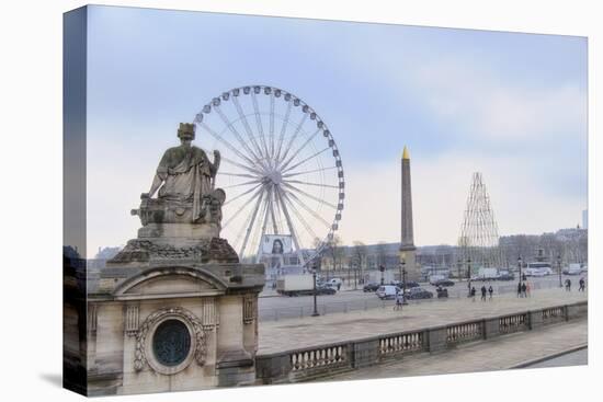 Place de la Concorde-Cora Niele-Stretched Canvas