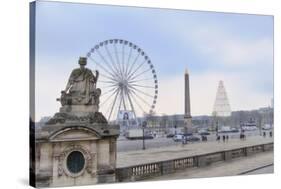 Place de la Concorde-Cora Niele-Stretched Canvas