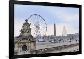 Place de la Concorde-Cora Niele-Framed Giclee Print