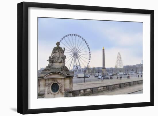 Place de la Concorde-Cora Niele-Framed Giclee Print