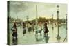 Place de La Concorde-Georges Stein-Stretched Canvas