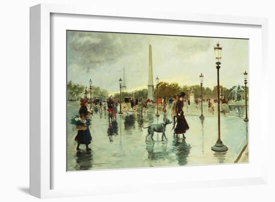 Place de La Concorde-Georges Stein-Framed Giclee Print