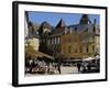 Place De La Liberte in the Old Town, Sarlat, Dordogne, France, Europe-Peter Richardson-Framed Photographic Print