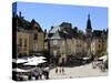 Place De La Liberte in the Old Town, Sarlat, Dordogne, France, Europe-Peter Richardson-Stretched Canvas