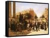 Place De La Madeleine, Paris, 1857-David Jacobsen-Framed Stretched Canvas