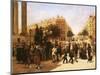 Place De La Madeleine, Paris, 1857-David Jacobsen-Mounted Giclee Print