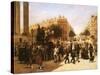 Place De La Madeleine, Paris, 1857-David Jacobsen-Stretched Canvas