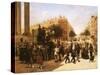 Place De La Madeleine, Paris, 1857-David Jacobsen-Stretched Canvas