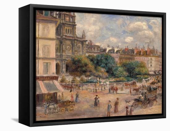 Place De La Trinité, 1893-Pierre-Auguste Renoir-Framed Stretched Canvas