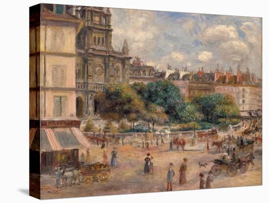 Place De La Trinité, 1893-Pierre-Auguste Renoir-Stretched Canvas