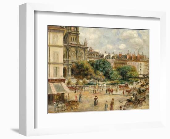 Place De La Trinite-Pierre-Auguste Renoir-Framed Giclee Print