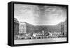 Place de Louis le Grand in Paris-Antoine Benoist-Framed Stretched Canvas