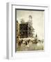 Place De Pyramides-Giuseppe Nittis-Framed Giclee Print