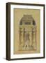 Place De Sebastopol and Peace Fountain-Gabriel Davioud-Framed Giclee Print