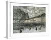 Place De Vosges, Paris, Day of a Concert, Late 19Th/Early 20th Century-Frank Myers Boggs-Framed Giclee Print