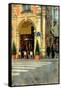 Place de Vosges, Paris, France-Nicolas Hugo-Framed Stretched Canvas