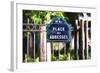Place des Abbesses Montmartre-Philippe Hugonnard-Framed Giclee Print