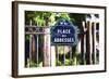 Place des Abbesses Montmartre-Philippe Hugonnard-Framed Giclee Print