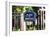 Place des Abbesses Montmartre-Philippe Hugonnard-Framed Giclee Print