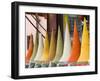 Place Des Ferblatiers, Mountains of Moroccan Spices Souk, Marrakech, Morocco-Walter Bibikow-Framed Photographic Print