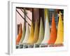 Place Des Ferblatiers, Mountains of Moroccan Spices Souk, Marrakech, Morocco-Walter Bibikow-Framed Photographic Print