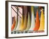 Place Des Ferblatiers, Mountains of Moroccan Spices Souk, Marrakech, Morocco-Walter Bibikow-Framed Photographic Print