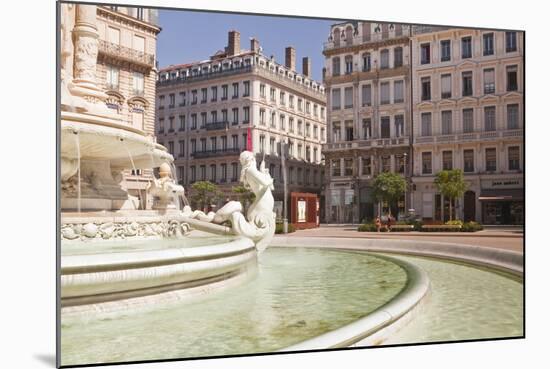 Place Des Jacobins in the City of Lyon, Rhone, Rhone-Alpes, France, Europe-Julian Elliott-Mounted Photographic Print