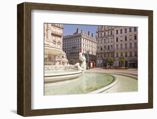 Place Des Jacobins in the City of Lyon, Rhone, Rhone-Alpes, France, Europe-Julian Elliott-Framed Photographic Print