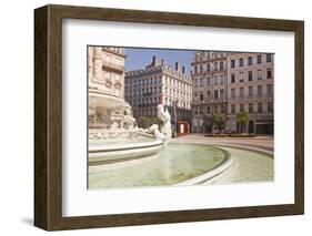 Place Des Jacobins in the City of Lyon, Rhone, Rhone-Alpes, France, Europe-Julian Elliott-Framed Photographic Print