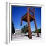 Place Des Nations and the Palais Des Nations, Geneva, Switzerland, Europe-Stuart Black-Framed Photographic Print