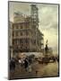 Place Des Pyramides-Giuseppe De Nittis-Mounted Giclee Print