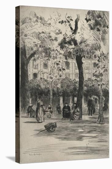 Place Des Vosges, 1915-Frank Milton Armington-Stretched Canvas