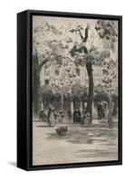 Place Des Vosges, 1915-Frank Milton Armington-Framed Stretched Canvas