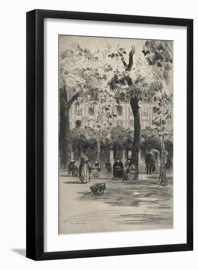 Place Des Vosges, 1915-Frank Milton Armington-Framed Premium Giclee Print