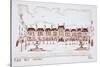 Place des Vosges in the historic district of Marais, Paris, France-Richard Lawrence-Stretched Canvas