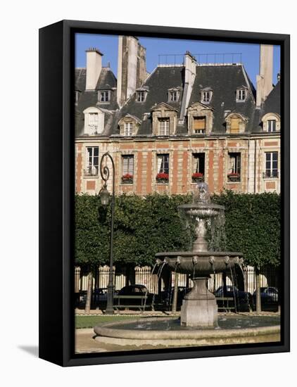 Place Des Vosges, Paris, France-Charles Bowman-Framed Stretched Canvas