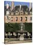 Place Des Vosges, Paris, France-Charles Bowman-Stretched Canvas